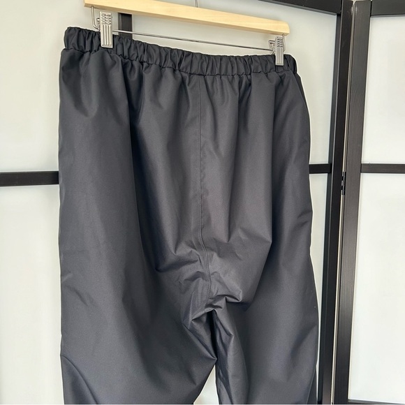 [XL] Helly Hansen Black Outdoor Windbreak Pants Unisex Stretch Waist - Picture 6 of 11